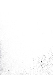 Naklejka premium Gray spray paint splatter along bottom with white copy space