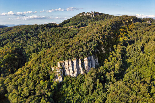 Schweiz, Solothurn, Schwarzbubenland, Ingelsteinerflue, Dornach, Gempen