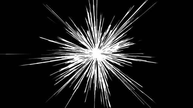 Dynamic red mange speed lines background, comic book style action effect, amine radial motion lines, Red lines burst effect motion graphic. ck