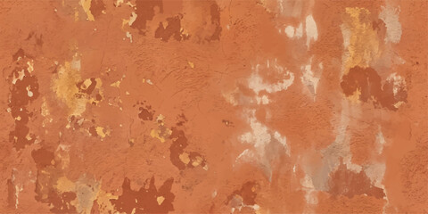 Fototapeta premium Weathered Old Wood Texture and Rusty Metal Grunge Background with Aged Brown Surface, Vintage Wall Pattern, Rough Paint and Antique Industrial Backdrop Design