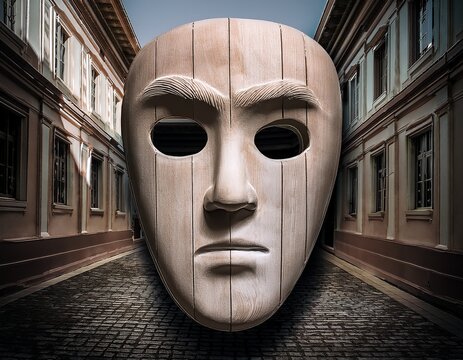 apathetic facade a mask of indifference hiding inner turmoil