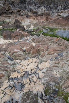 The shore at Port Quin the Cornish Coast