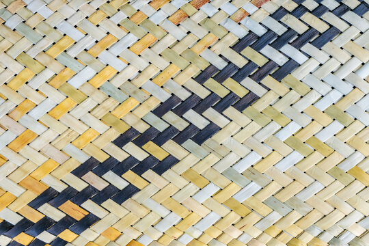 Māori Weaving Panel