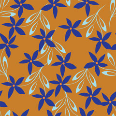 Fototapeta premium seamless floral pattern