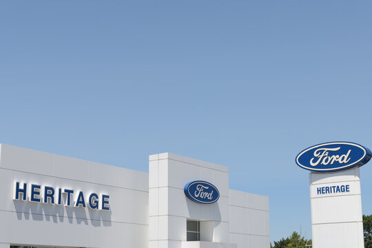 signage at Heritage Ford, a dealer, located at 2660 Kingston Rd, Scarborough, Toronto