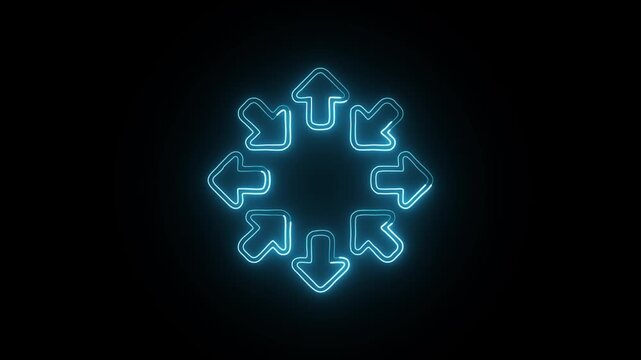 All Directions Free Icon Set With Arrow Navigation Compass Orientation Vector Symbols For UI And Web Design