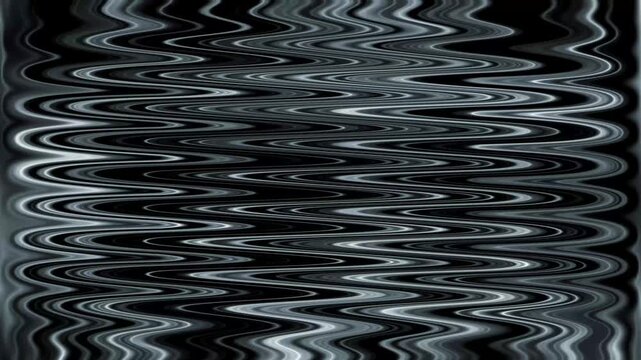 Blue Digital Wave Distortion Motion Background. Abstract blue digital scanning lines or wave distortion patterns on a dark technological motion background