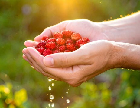 handful of berries