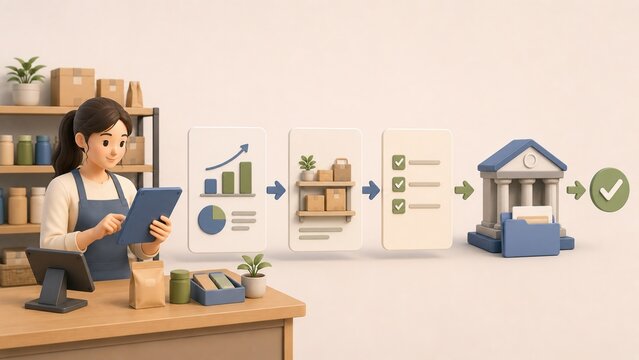 Microloan Application Documents for Small Business Owner