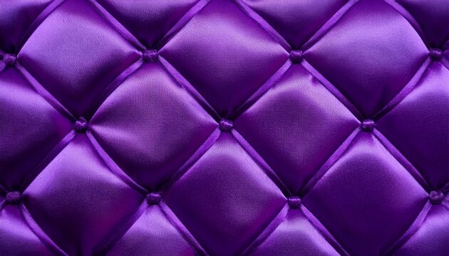 a close up of a luxurious purple velvet fabric with a quilted pattern highlighting its rich color and softness the symmetrical diamond shapes add depth and texture to the surface creating elegance