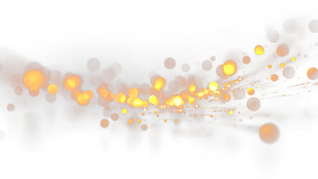 Golden dust light png. Christmas glowing bokeh confetti and sparkle overlay texture for your design. Stock royalty free. PNG