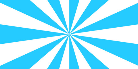 Pop bright concentration line background and promotional. Sunrise sunbeam element spiral striped illustration sunray template. Sun ray vector background radial sunrise or sunset light retro design.  © JERRY