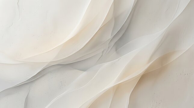 Soft white fabric texture background.