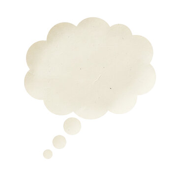 paper speech bubble