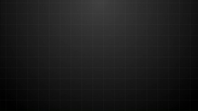 Minimalist black horizontal grid motion background with subtle glowing squares and smooth digital transition effects 4k Loop.