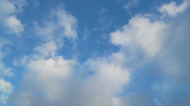 Dramatical Clouds Gathering in the Sky, hinting at impending weather changes. Unique and Dramatic Sky and Clouds over Luton City of Scotland Great Britain