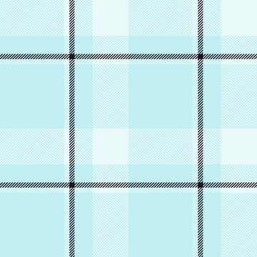Dining seamless check plaid, nyc textile background fabric. 1940s texture vector tartan pattern in light and white colors.