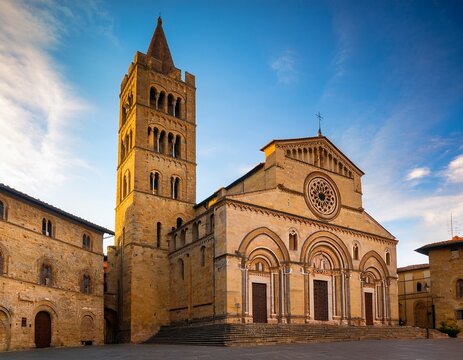 san pietro e san donato cathedral val di chiana arezzo arezzo tuscany italy