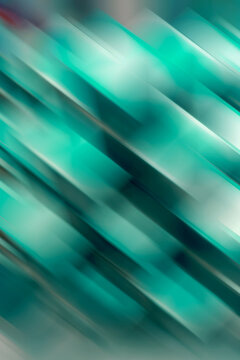 Abstract teal and blue background with motion blur