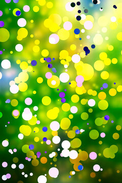 Bokeh blur background and abstract