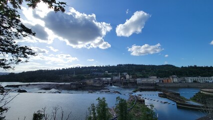 Fototapeta premium Oregon City, Oregon, Willamette Falls