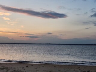 Obraz premium sunset on the beach