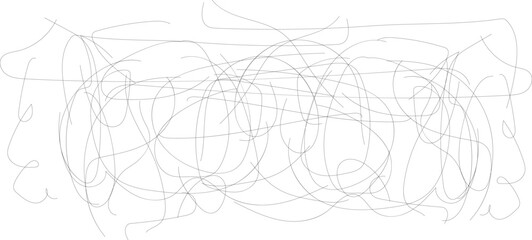 Fototapeta premium Abstract scribble texture composed of chaotic black ink lines on white background with hand drawn scribble abstract background monochrome creative artistic illustration scribbles graphite