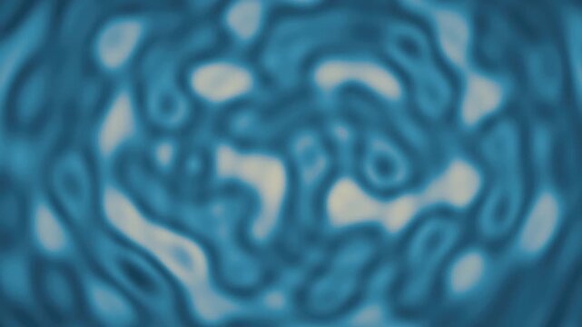 Abstract wave interference moire fringe ripple background seamless loop in subtle blue tones