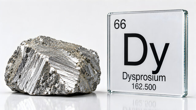 Scientific visualization of the chemical Dysprosium