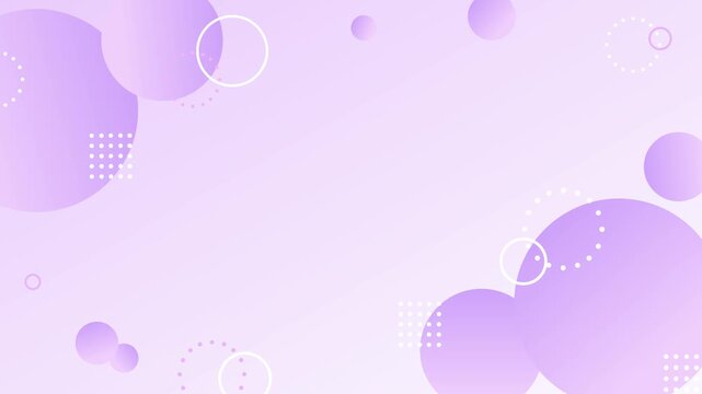 Cute pop business frame background with pastel color gradient geometry

