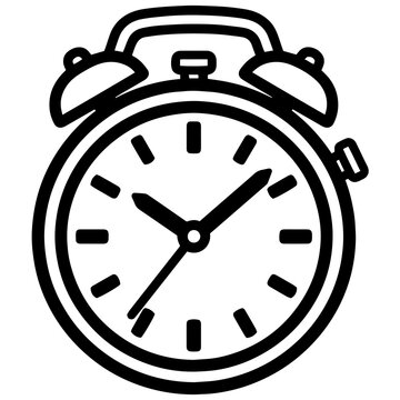 clock, alarm, time, bell, watch, alarm clock, hour, minute, retro, old, object, alarm-clock, number, reminder, black, morning, classic, timer, wake, deadline, second, vintage, metal, isolated, waking