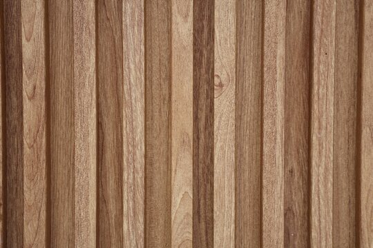 Wooden slats Background. Natural wood lath line arrange pattern texture background. wood texture background