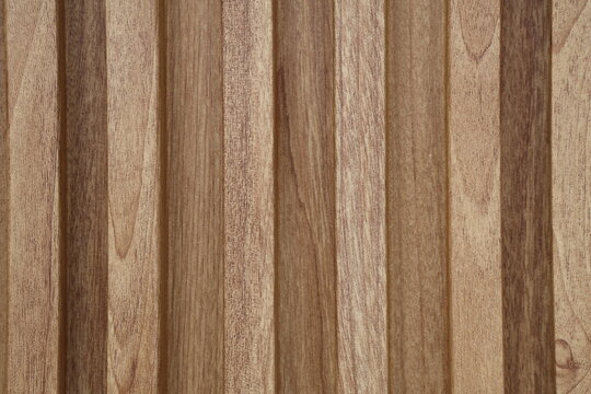 Wooden slats Background. Natural wood lath line arrange pattern texture background. wood texture background