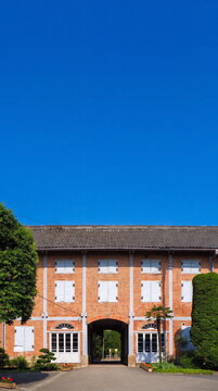 East Cocoon Warehouse at Tomioka Silk Mill World Heritage Site in Gunma Japan