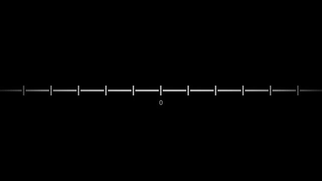 Countdown timeline animation from 2026 to year 0