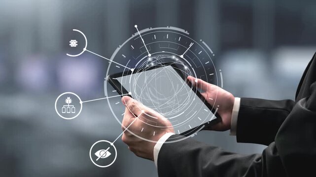 Cyber security icons show cyber attack defense, malware protection, and data security. Cybersecurity prevents hacking, ensures safety, and strengthens cyber attack resilience. Gist
