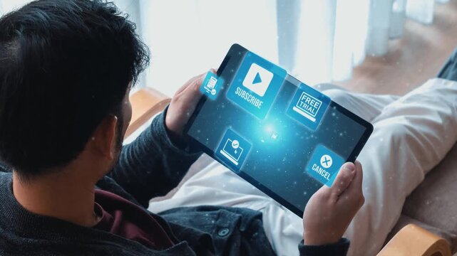 Concept of subscription services provides exclusive digital content. This model offers continuous access, enhancing subscription services with personalized experiences and benefits. Gist