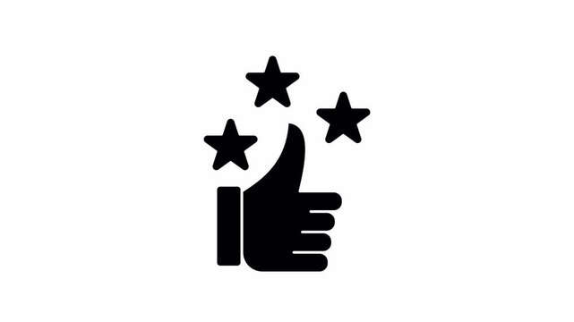 Reputation glyph motion icon