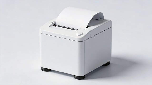 Desktop Thermal Label Printer for Small Business Office and Warehouse Management
