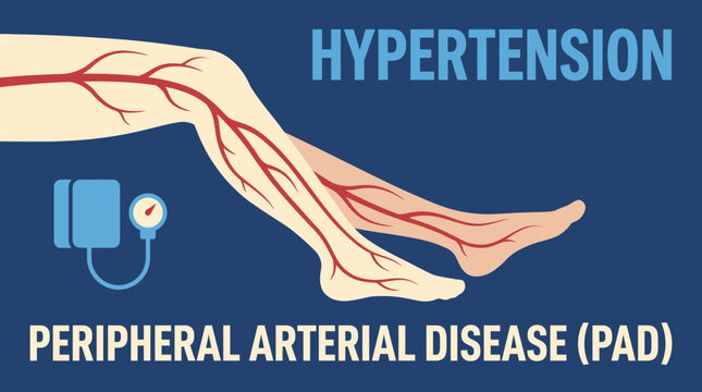 Hypertension and Peripheral Arterial Disease Lower Limb Vector
