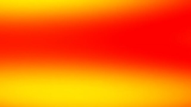 Vibrant red and yellow abstract gradient motion background