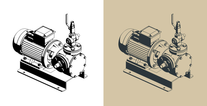 Liquefied gas pumping unit
