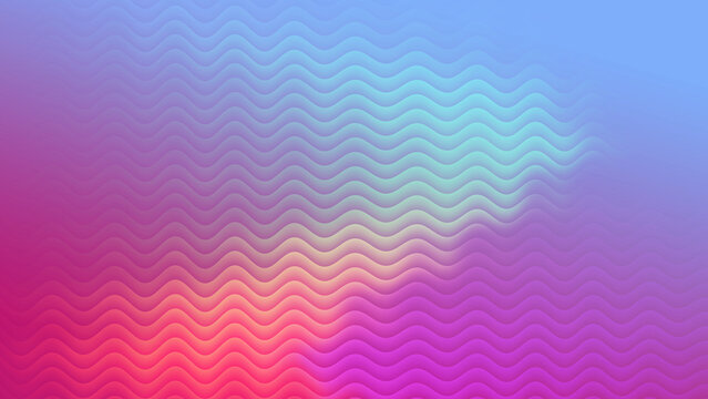 web banner design template Abstract colorful wavy line gradient background