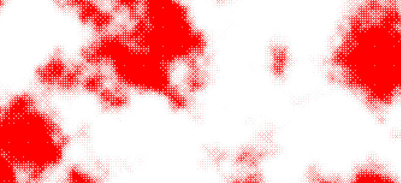 Red retro pixel art background with dotted halftone gradient and 8-bit dither effect, ideal for video game graphics, arcade themes, posters, banners, covers, and pop art.