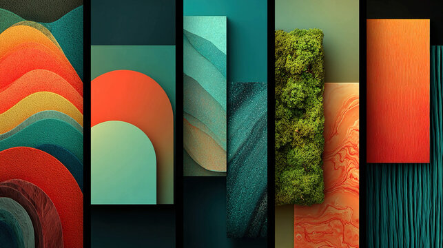 Duotone sets modern vector color combinations for digital backgrounds creative illustration overlays artistic graphic compositions decorative visual textures contemporary design elements