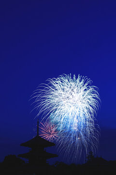 いかるが商工会花火