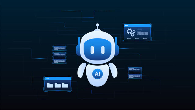 AI agent automation machine learning with flow process, digital document, processing system and software development system.