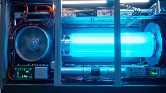 UPS Data Center Power Continuity: Instant Transfer from Grid to Battery & Flywheel