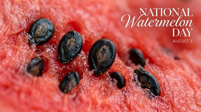 Close up texture of fresh sliced watermelon with seeds watermelon refreshing