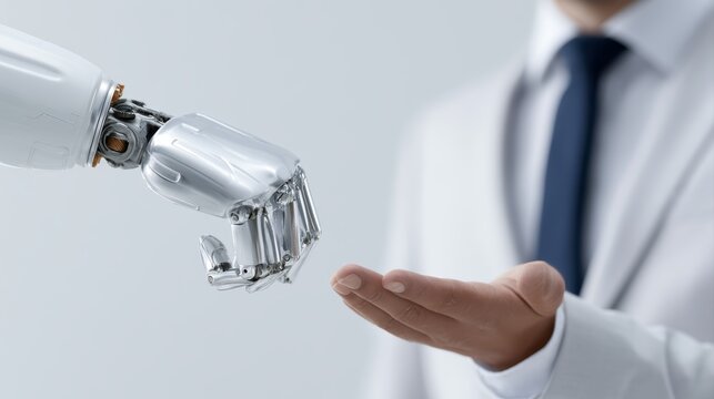 Future financial ecosystem combining automation, AI insights, and personalized customer experiences